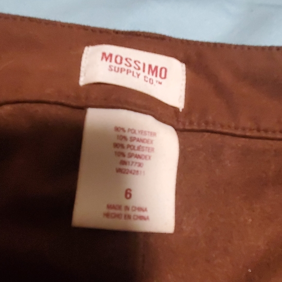 Mossimo Supply Co. Brown Button Up Skirt - Picture 3 of 3